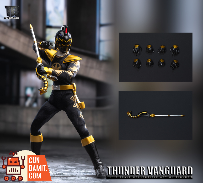 Toys Battalion 1/12 TB034 Thunder Vanguard Set of 5 - View 4 Toys Battalion 1/12 TB034 Thunder Vanguard Set of 5 - View 4
