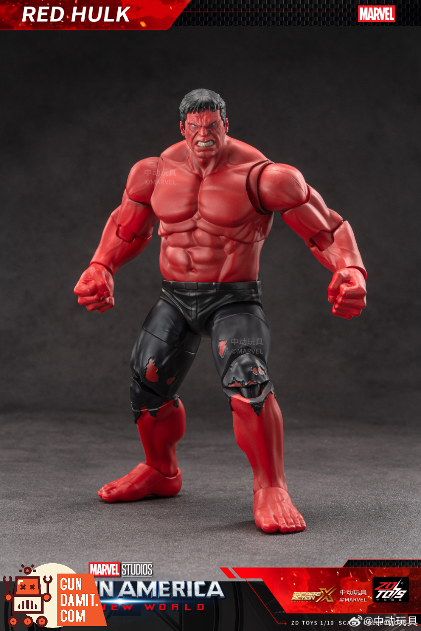 ZT Toys 1/10 Captain America 4 Red Giant - View 8 ZT Toys 1/10 Captain America 4 Red Giant - View 8