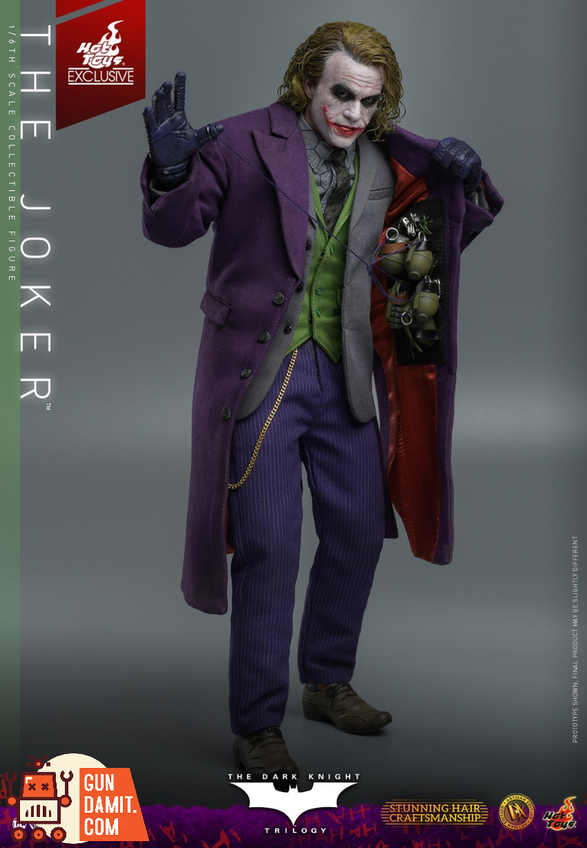 HotToys 1/6 DX33AE The Joker Artisan Edition w/ LED - View 10 HotToys 1/6 DX33AE The Joker Artisan Edition w/ LED - View 10