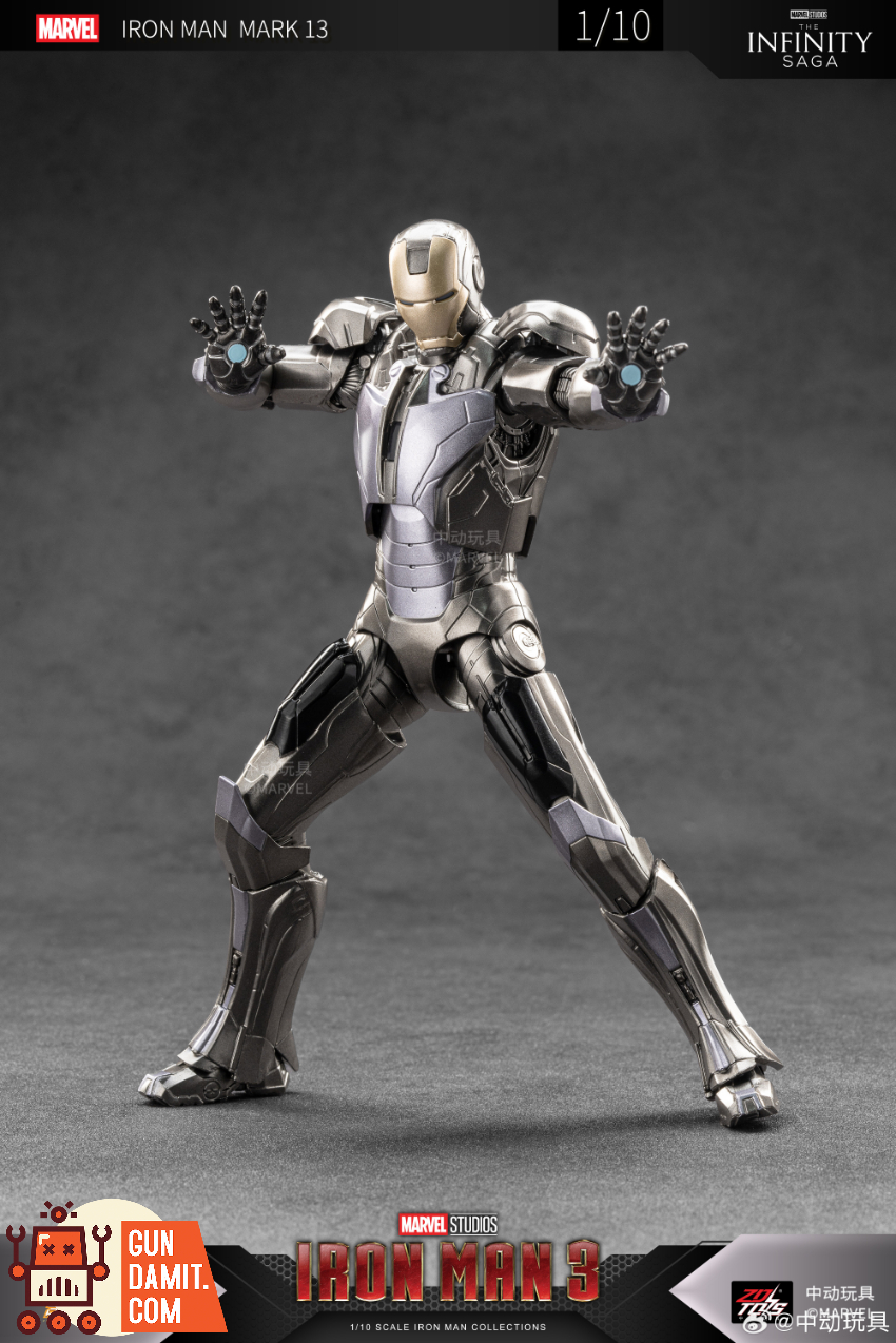 ZT Toys 1/10 Iron Man 3 MK13 - View 6 ZT Toys 1/10 Iron Man 3 MK13 - View 6