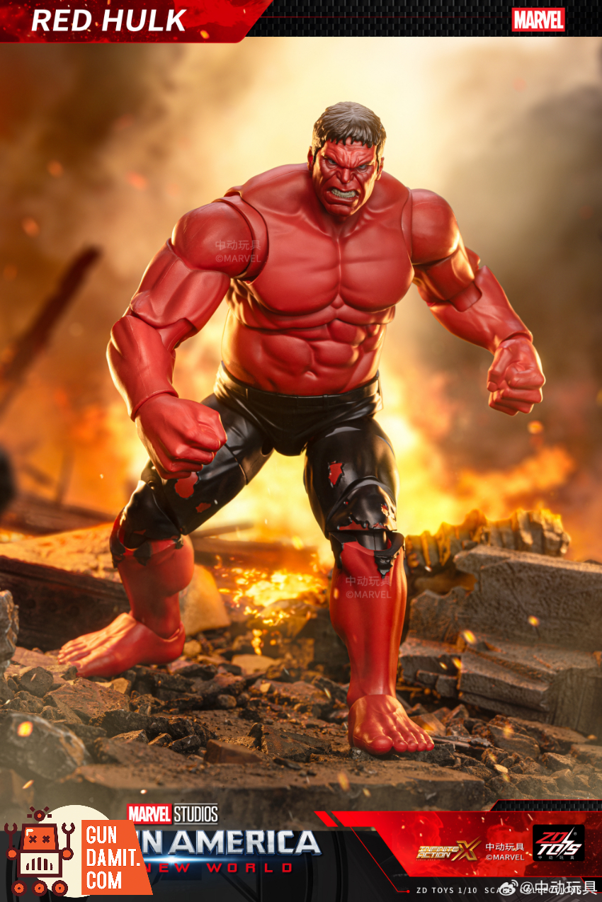 ZT Toys 1/10 Captain America 4 Red Giant - View 1 ZT Toys 1/10 Captain America 4 Red Giant - View 1