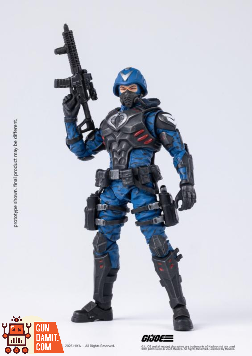 Hiya Toys 1/18 EMG0454 Exquisite Mini G.I.JOE Cobra Trooper - View 2 Hiya Toys 1/18 EMG0454 Exquisite Mini G.I.JOE Cobra Trooper - View 2