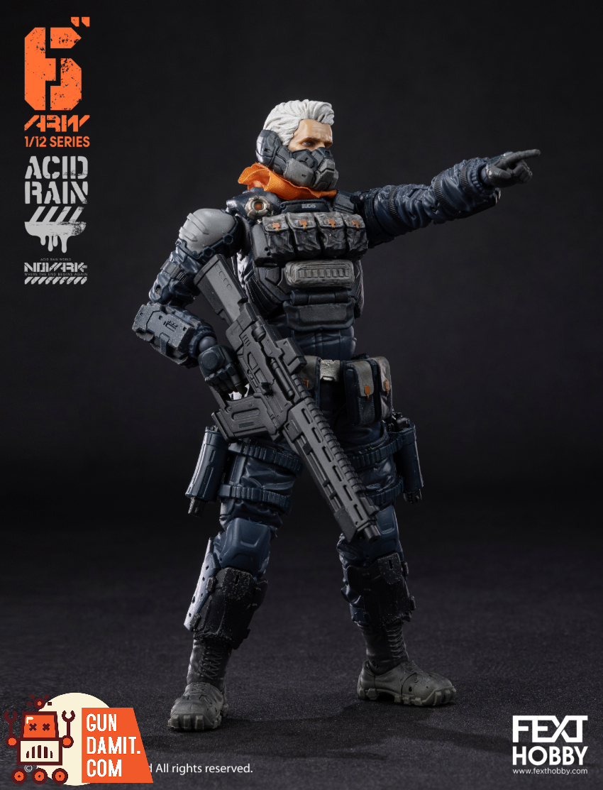 Fext Hobby 1/12 FXH-AR-007 & FXH-AR-008 & FXH-AR-009 Acid Rain Novark Marine Trooper & Bob & Jack Set of 3 - View 19 Fext Hobby 1/12 FXH-AR-007 & FXH-AR-008 & FXH-AR-009 Acid Rain Novark Marine Trooper & Bob & Jack Set of 3 - View 19