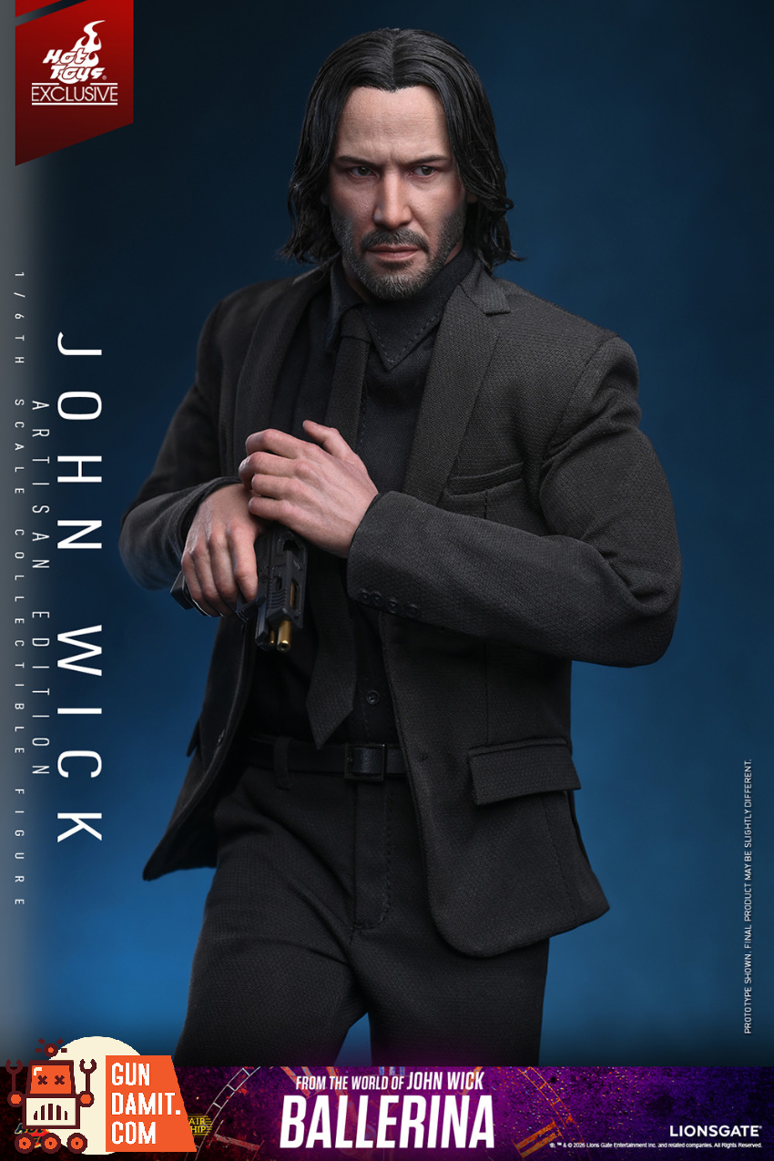 Hot Toys 1/6 MMS864AE John Wick Artisan Edition - View 10 Hot Toys 1/6 MMS864AE John Wick Artisan Edition - View 10