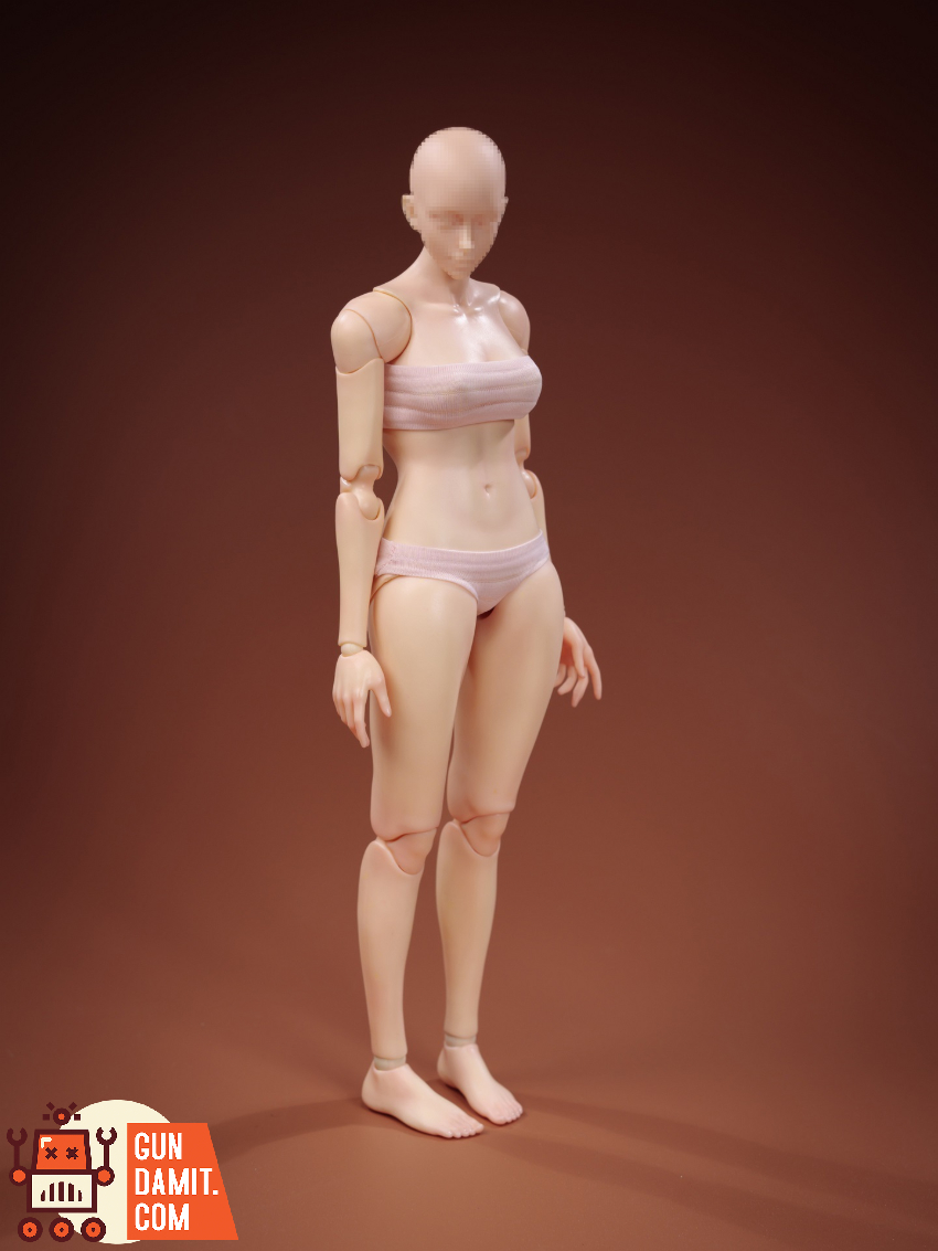 trickyMan12 & WORKING DIVA 1/6 FB-10032 DT02B Teen Girl Body Type Dewy Warm Toned Fair Skin Version - View 8 trickyMan12 & WORKING DIVA 1/6 FB-10032 DT02B Teen Girl Body Type Dewy Warm Toned Fair Skin Version - View 8