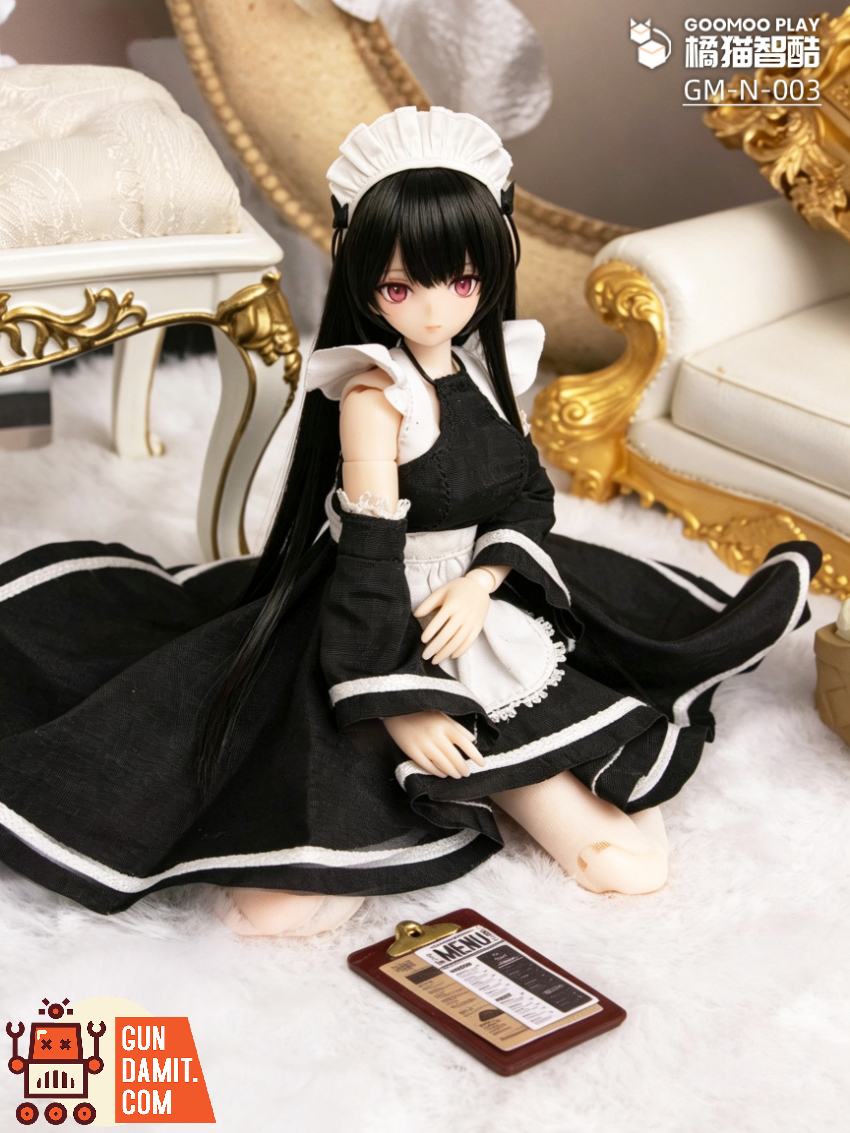 GOOMOO PLAY 1/12 GM-N-003 European Manor Maid Outfit Set White Bell Covenant - View 7 GOOMOO PLAY 1/12 GM-N-003 European Manor Maid Outfit Set White Bell Covenant - View 7