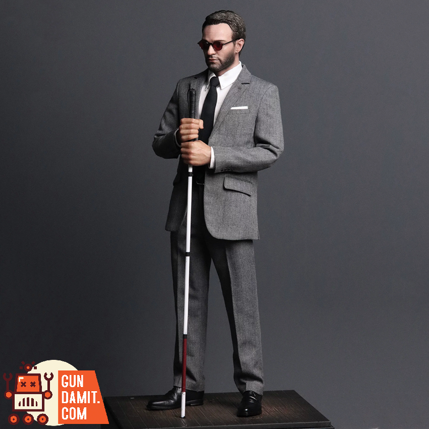 TOPO STUDIO 1/6 TP038 Daredevil Matt Murdock w/ HotToys Head Sculpt Clothing Set - View 1 TOPO STUDIO 1/6 TP038 Daredevil Matt Murdock w/ HotToys Head Sculpt Clothing Set - View 1
