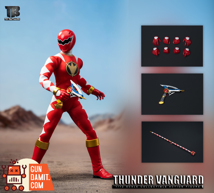 Toys Battalion 1/12 TB034 Thunder Vanguard Set of 5 - View 5 Toys Battalion 1/12 TB034 Thunder Vanguard Set of 5 - View 5