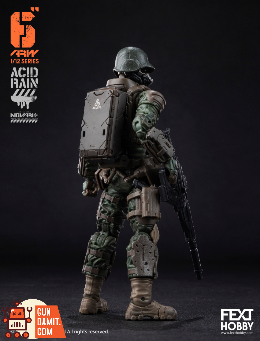 Fext Hobby 1/12 FXH-AR-007 & FXH-AR-008 & FXH-AR-009 Acid Rain Novark Marine Trooper & Bob & Jack Set of 3 - View 3 Fext Hobby 1/12 FXH-AR-007 & FXH-AR-008 & FXH-AR-009 Acid Rain Novark Marine Trooper & Bob & Jack Set of 3 - View 3