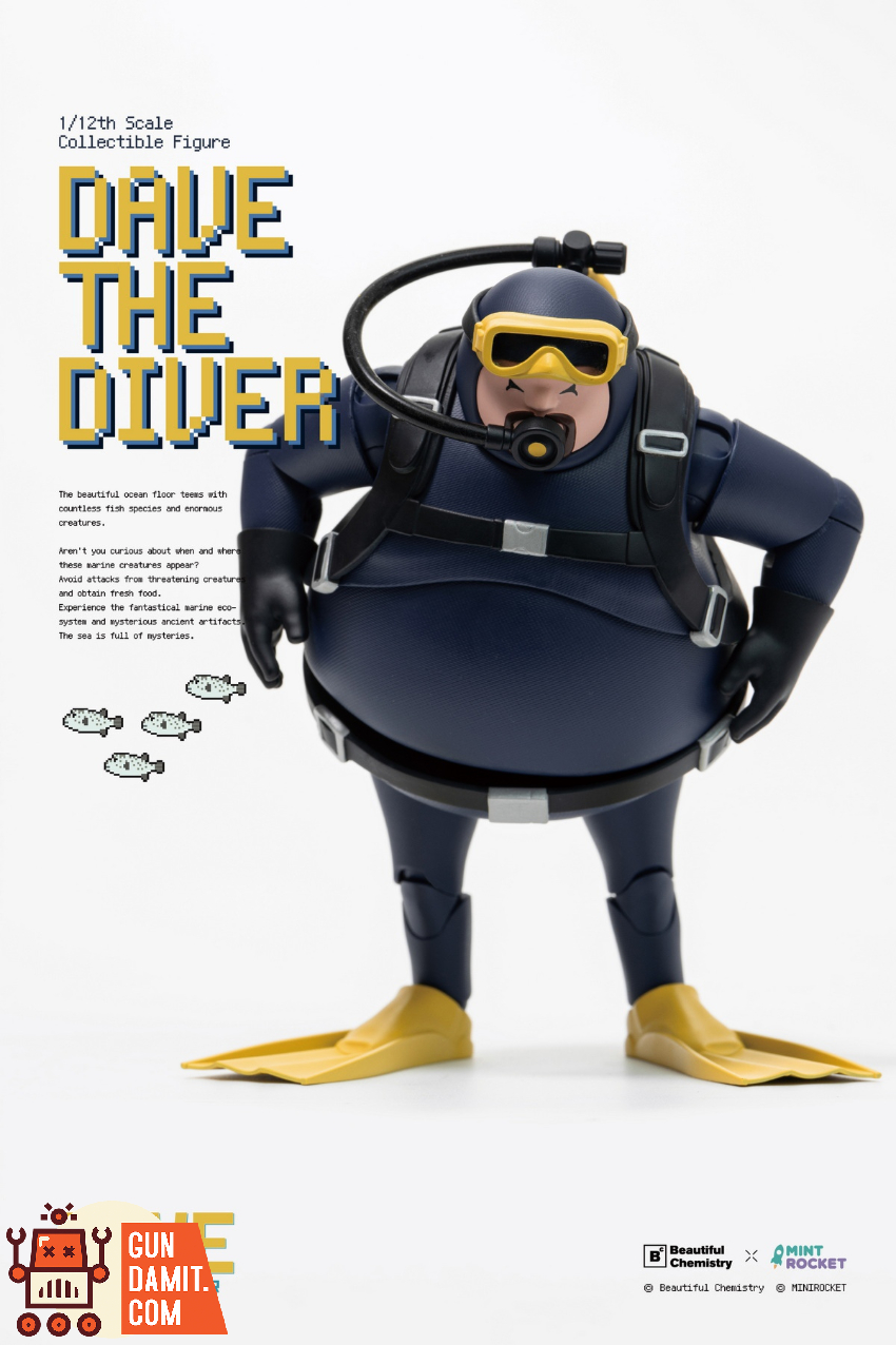 Beautiful Chemistry × DAVE THE DIVER 1/12 BC202526 Dave The Diver - View 6 Beautiful Chemistry × DAVE THE DIVER 1/12 BC202526 Dave The Diver - View 6