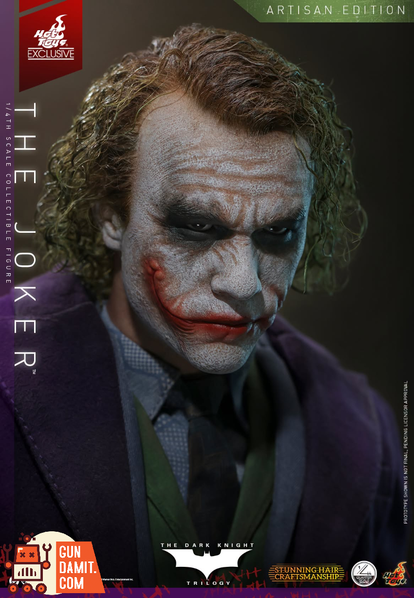 Hot Toys 1/4 QS028AE The Dark Knight The Joker 2.0 Artisan Ver. - View 26 Hot Toys 1/4 QS028AE The Dark Knight The Joker 2.0 Artisan Ver. - View 26