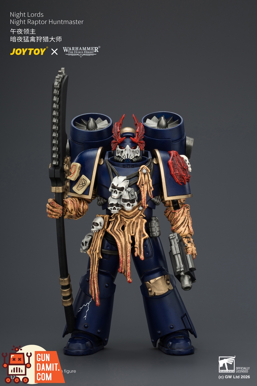 JoyToy JT04681 1/18 Warhammer The Horus Heresy Night Lords Night Raptor Huntmaster - View 6 JoyToy JT04681 1/18 Warhammer The Horus Heresy Night Lords Night Raptor Huntmaster - View 6