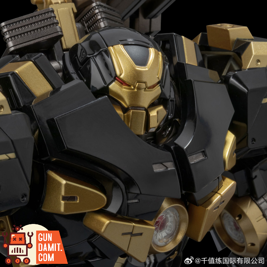 Sentinel Toys Iron Man Fighting Armor Hulkbuster Black Limited Ver. - View 4 Sentinel Toys Iron Man Fighting Armor Hulkbuster Black Limited Ver. - View 4