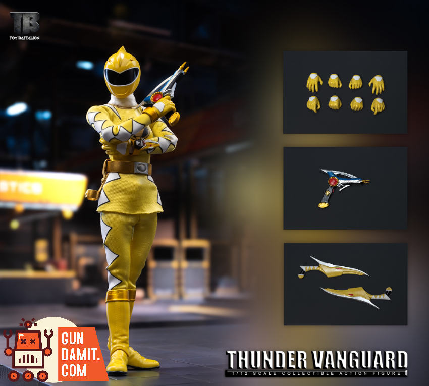 Toys Battalion 1/12 TB034 Thunder Vanguard Set of 5 - View 6 Toys Battalion 1/12 TB034 Thunder Vanguard Set of 5 - View 6
