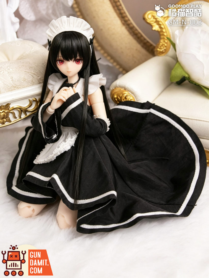 GOOMOO PLAY 1/12 GM-N-003 European Manor Maid Outfit Set White Bell Covenant - View 9 GOOMOO PLAY 1/12 GM-N-003 European Manor Maid Outfit Set White Bell Covenant - View 9