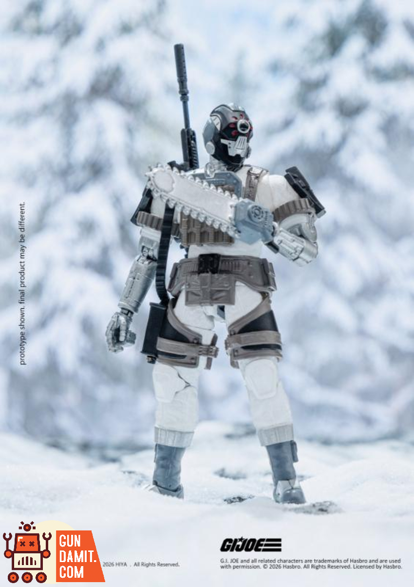 Hiya Toys 1/18 EMG0460 Exquisite Mini G.I.Joe Arctic B.A.T. - View 1 Hiya Toys 1/18 EMG0460 Exquisite Mini G.I.Joe Arctic B.A.T. - View 1