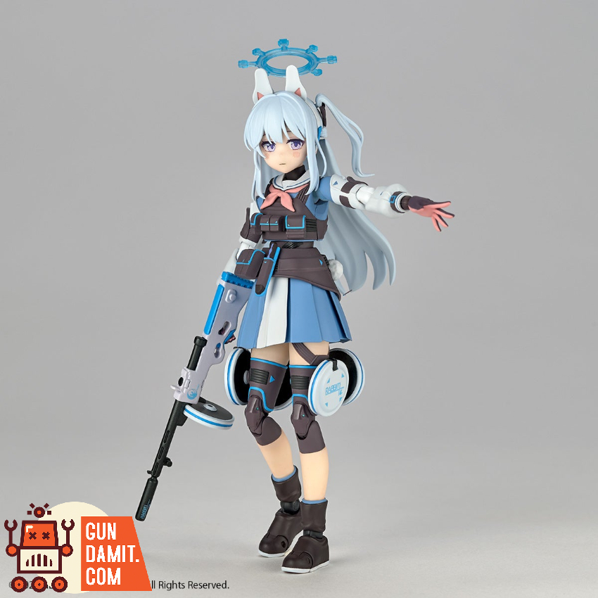 Kaiyodo Revoltech NR130 SRT Special Academy RABBIT Squad Leader Blue Archive Miyako - View 5 Kaiyodo Revoltech NR130 SRT Special Academy RABBIT Squad Leader Blue Archive Miyako - View 5