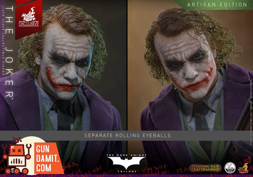 Hot Toys 1/4 QS028AE The Dark Knight The Joker 2.0 Artisan Ver. - View 3 Hot Toys 1/4 QS028AE The Dark Knight The Joker 2.0 Artisan Ver. - View 3