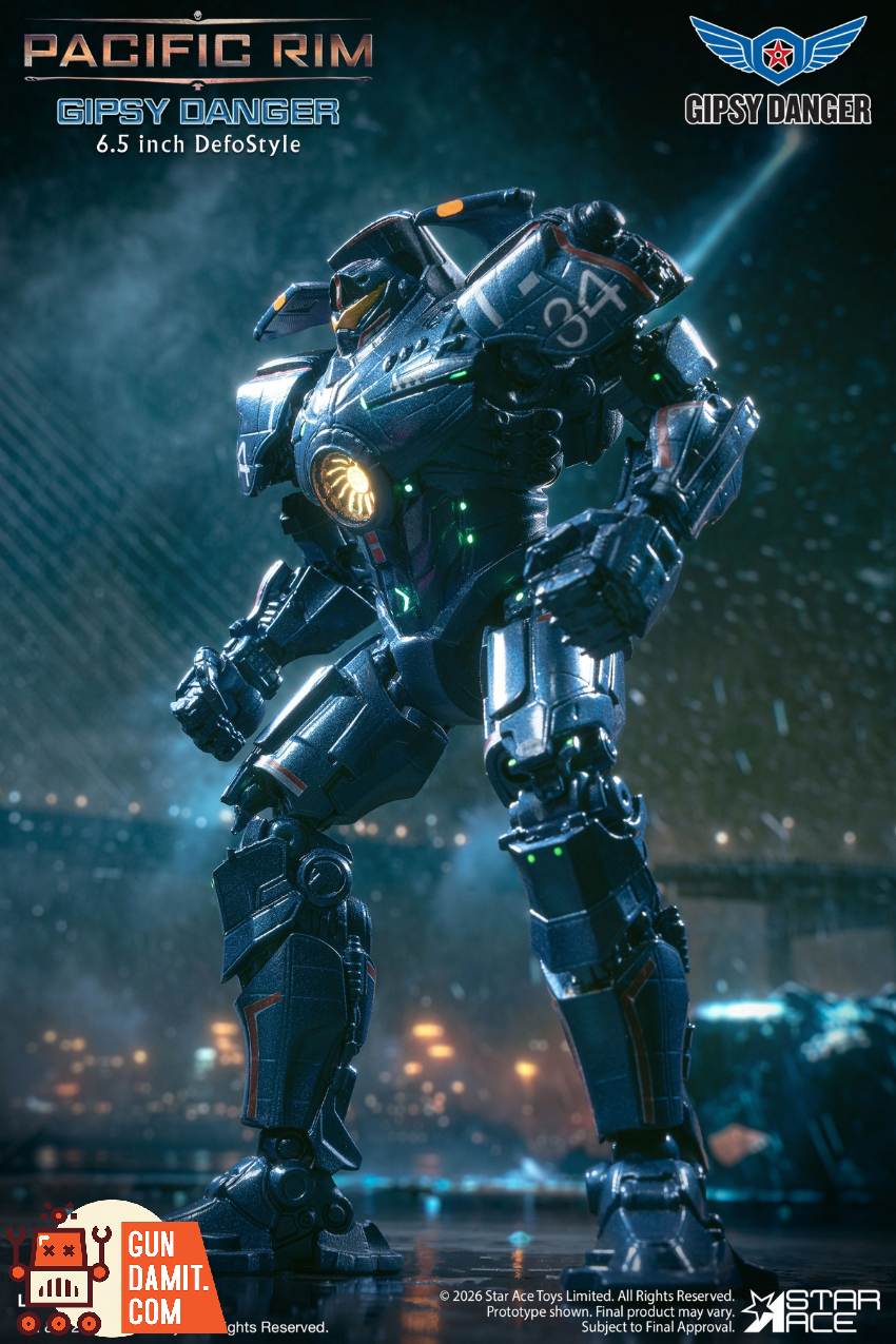 Star Ace Toys SA7012 Pacific Rim Gipsy Danger DefoStyle Figure Single Deluxe Ver. - View 9 Star Ace Toys SA7012 Pacific Rim Gipsy Danger DefoStyle Figure Single Deluxe Ver. - View 9