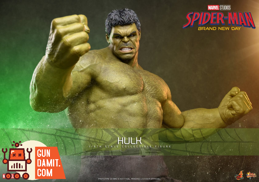 Hot Toys 1/6 MMS905 Spider-Man: Brand New Day Hulk - View 1 Hot Toys 1/6 MMS905 Spider-Man: Brand New Day Hulk - View 1
