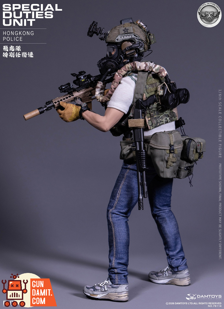 DAMTOYS 1/6 NO.78114 Hong Kong Police Special Duites Unit Assault Team Team Leader - View 5 DAMTOYS 1/6 NO.78114 Hong Kong Police Special Duites Unit Assault Team Team Leader - View 5