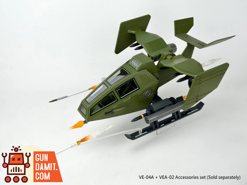 Fans Hobby 1/12 VE-04A Green Nu-Eagle - View 22 Fans Hobby 1/12 VE-04A Green Nu-Eagle - View 22