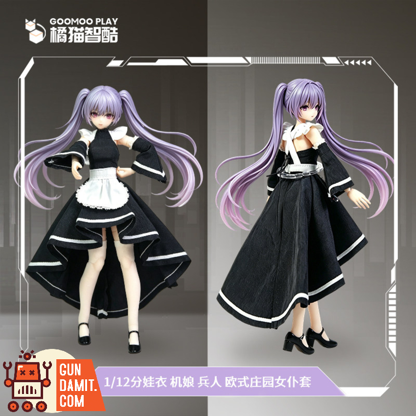 GOOMOO PLAY 1/12 GM-N-003 European Manor Maid Outfit Set White Bell Covenant - View 19 GOOMOO PLAY 1/12 GM-N-003 European Manor Maid Outfit Set White Bell Covenant - View 19