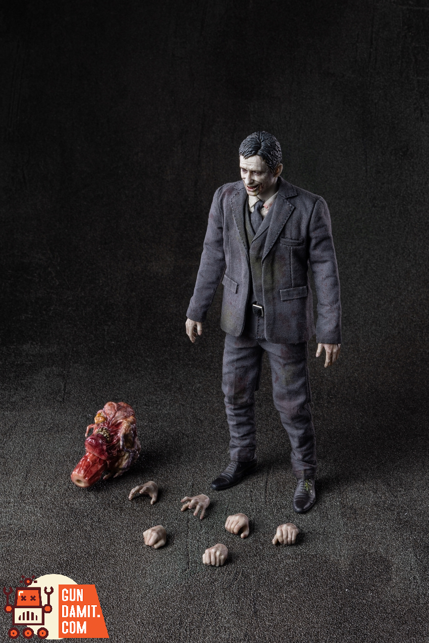 Kraken Studio 1/12 Ward Of Dead RE9 Zombies Blister Head C Version - View 4 Kraken Studio 1/12 Ward Of Dead RE9 Zombies Blister Head C Version - View 4