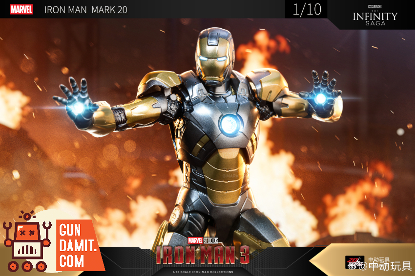 ZT Toys 1/10 Iron Man 3 MK20 Python - View 1 ZT Toys 1/10 Iron Man 3 MK20 Python - View 1