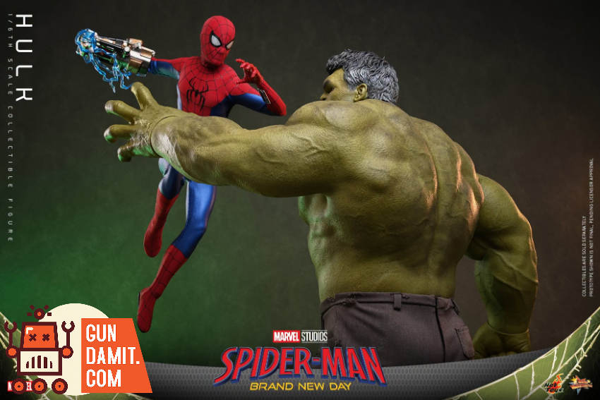 Hot Toys 1/6 MMS905 Spider-Man: Brand New Day Hulk - View 16 Hot Toys 1/6 MMS905 Spider-Man: Brand New Day Hulk - View 16