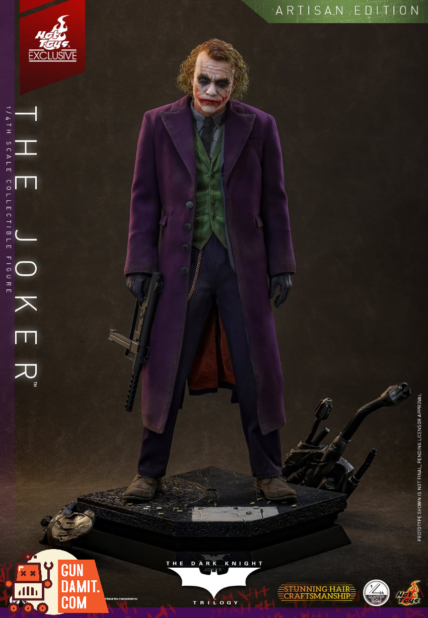 Hot Toys 1/4 QS028AE The Dark Knight The Joker 2.0 Artisan Ver. - View 13 Hot Toys 1/4 QS028AE The Dark Knight The Joker 2.0 Artisan Ver. - View 13