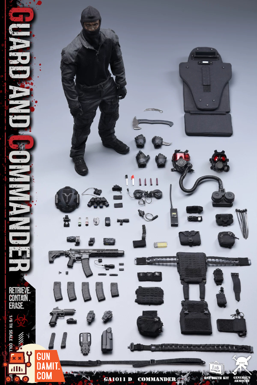 General's Armoury 1/6 GA1011 Resident Evil USS HUNK Deluxe Version - View 4 General's Armoury 1/6 GA1011 Resident Evil USS HUNK Deluxe Version - View 4