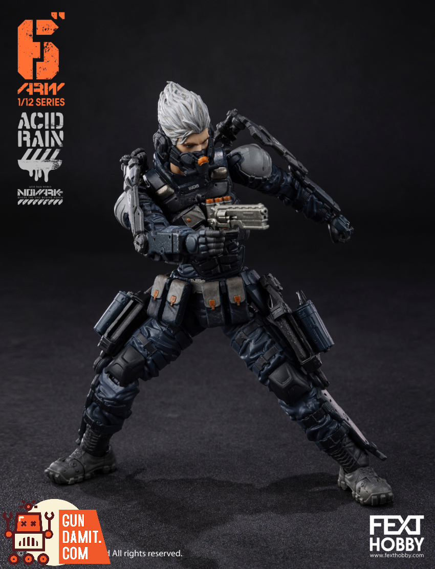 Fext Hobby 1/12 FXH-AR-007 & FXH-AR-008 & FXH-AR-009 Acid Rain Novark Marine Trooper & Bob & Jack Set of 3 - View 36 Fext Hobby 1/12 FXH-AR-007 & FXH-AR-008 & FXH-AR-009 Acid Rain Novark Marine Trooper & Bob & Jack Set of 3 - View 36