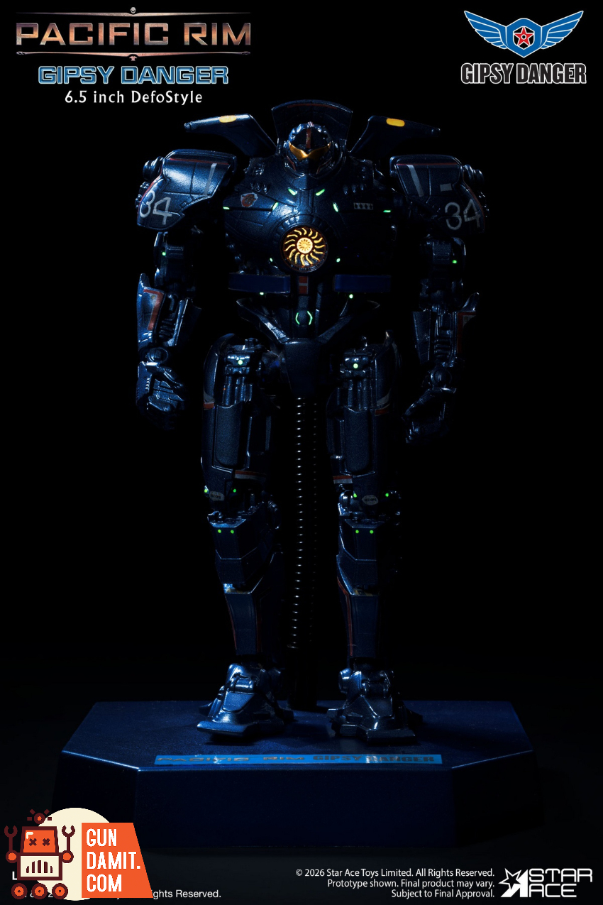 Star Ace Toys SA7015 Pacific Rim Gipsy Danger & Cherno Alpha DefoStyle Figure Deluxe Ver. (Twin Pack) - View 3 Star Ace Toys SA7015 Pacific Rim Gipsy Danger & Cherno Alpha DefoStyle Figure Deluxe Ver. (Twin Pack) - View 3