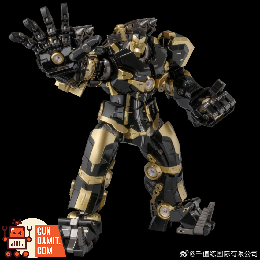 Sentinel Toys Iron Man Fighting Armor Hulkbuster Black Limited Ver. - View 14 Sentinel Toys Iron Man Fighting Armor Hulkbuster Black Limited Ver. - View 14