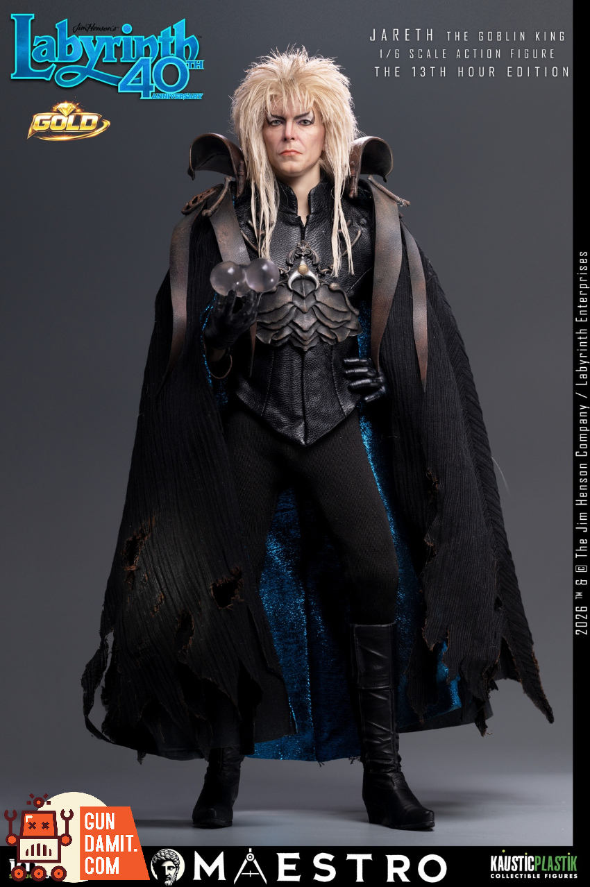 Infinite 1/6 Labyrinth Jareth The Goblin King The 13th Hour Gold Ver. - View 6 Infinite 1/6 Labyrinth Jareth The Goblin King The 13th Hour Gold Ver. - View 6