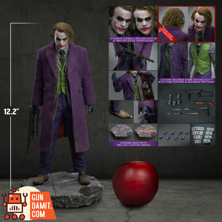 HotToys 1/6 DX33AE The Joker Artisan Edition w/ LED - View 24 HotToys 1/6 DX33AE The Joker Artisan Edition w/ LED - View 24