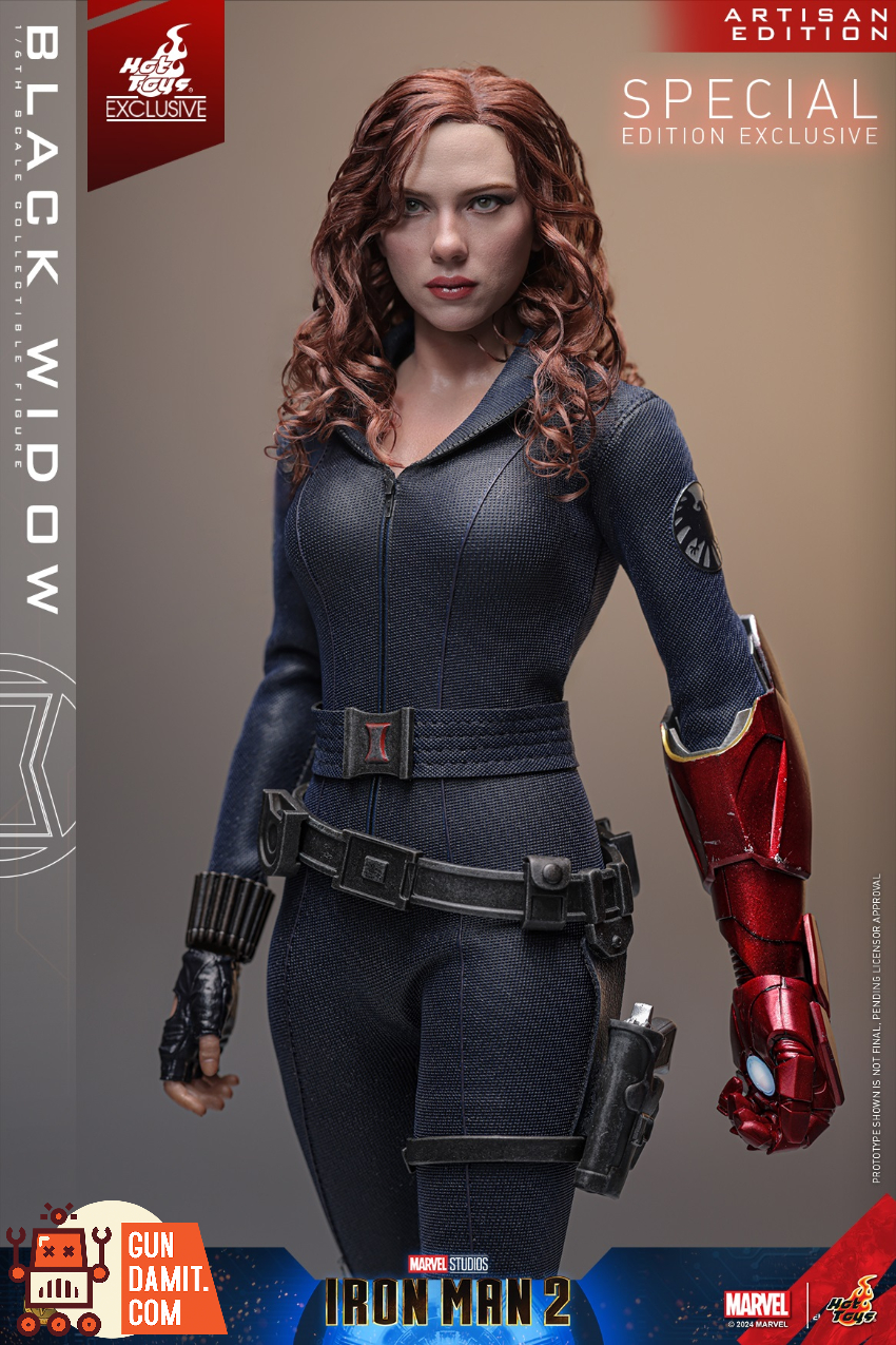 HotToys 1/6 MMS757AEB Iron Man 2 Black Widow Artisan Ver. - View 20 HotToys 1/6 MMS757AEB Iron Man 2 Black Widow Artisan Ver. - View 20