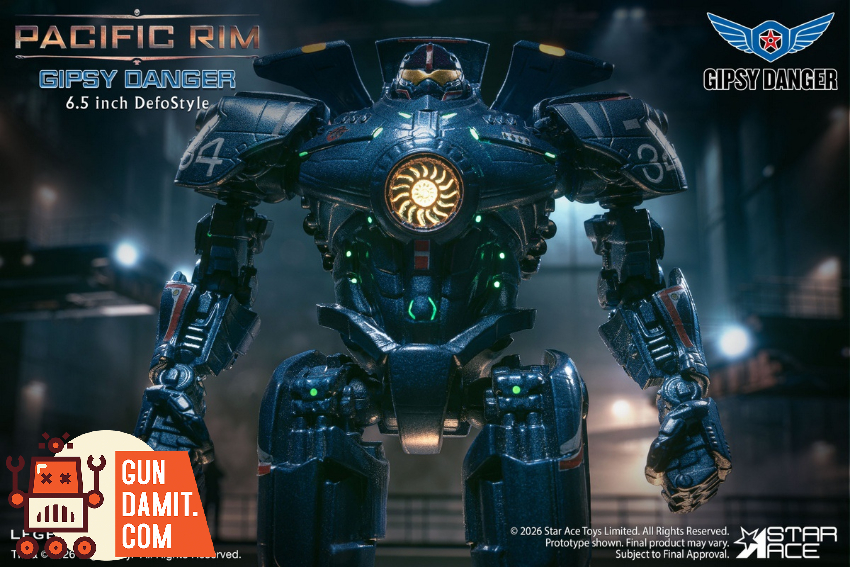 Star Ace Toys SA7012 Pacific Rim Gipsy Danger DefoStyle Figure Single Deluxe Ver. - View 7 Star Ace Toys SA7012 Pacific Rim Gipsy Danger DefoStyle Figure Single Deluxe Ver. - View 7