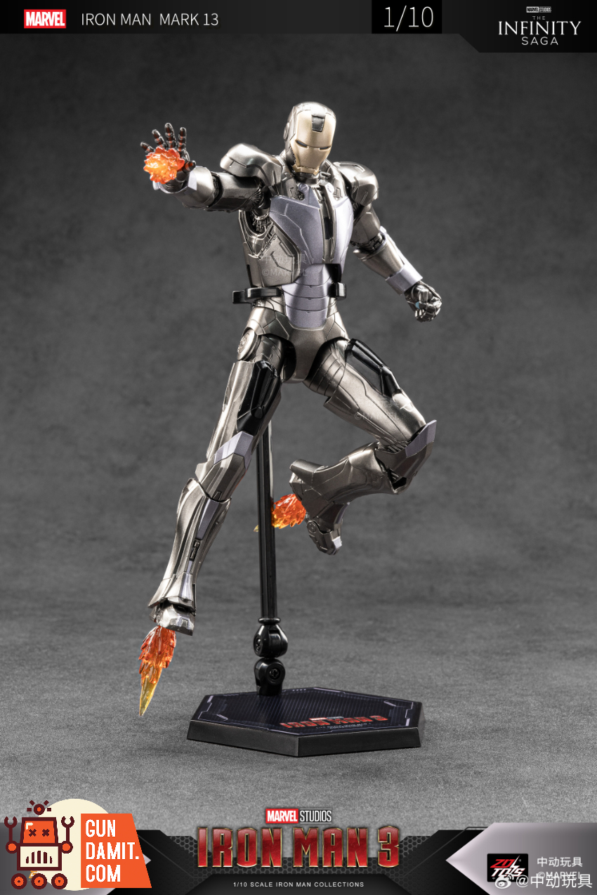 ZT Toys 1/10 Iron Man 3 MK13 - View 7 ZT Toys 1/10 Iron Man 3 MK13 - View 7