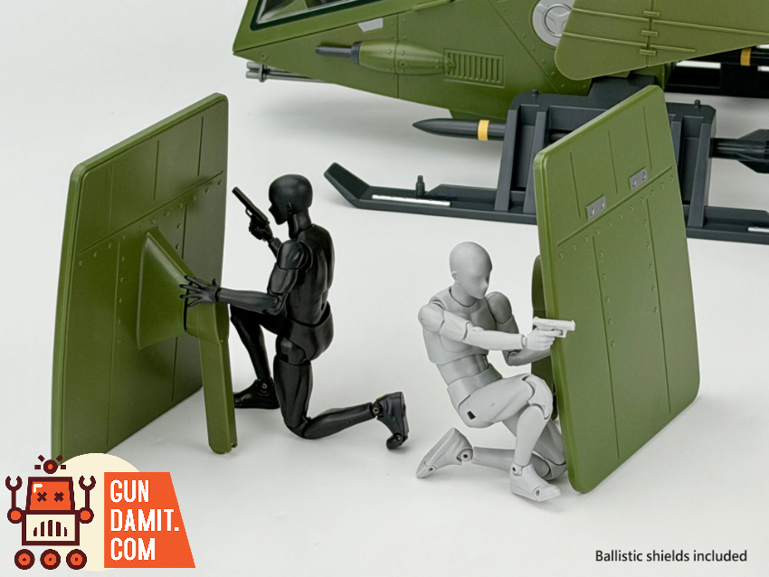 Fans Hobby 1/12 VE-04A Green Nu-Eagle - View 17 Fans Hobby 1/12 VE-04A Green Nu-Eagle - View 17