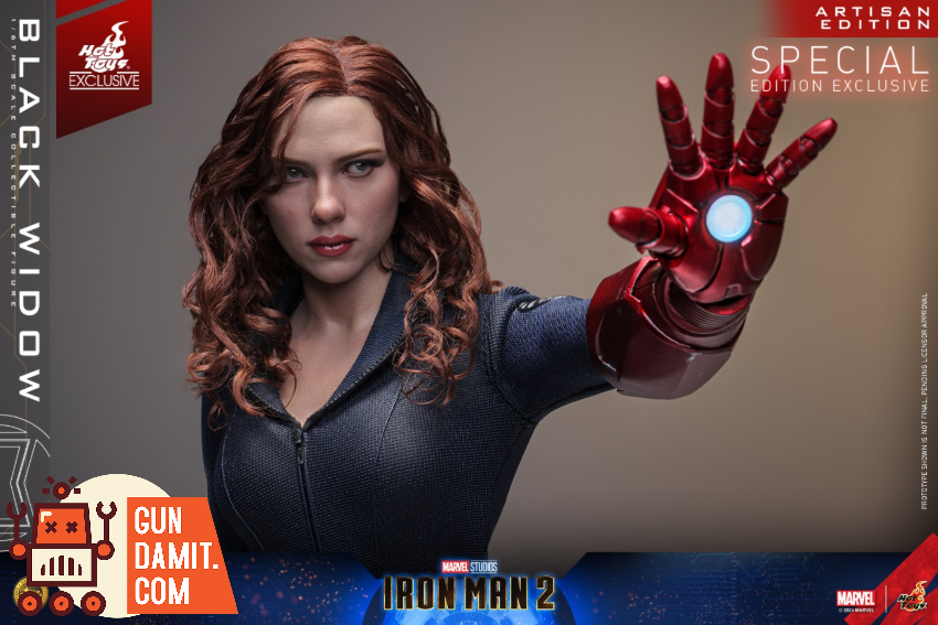 HotToys 1/6 MMS757AEB Iron Man 2 Black Widow Artisan Ver. - View 21 HotToys 1/6 MMS757AEB Iron Man 2 Black Widow Artisan Ver. - View 21