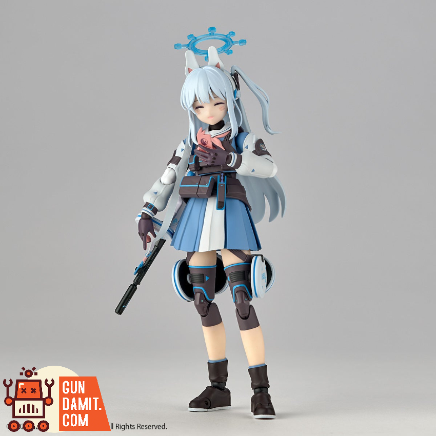 Kaiyodo Revoltech NR130 SRT Special Academy RABBIT Squad Leader Blue Archive Miyako - View 6 Kaiyodo Revoltech NR130 SRT Special Academy RABBIT Squad Leader Blue Archive Miyako - View 6