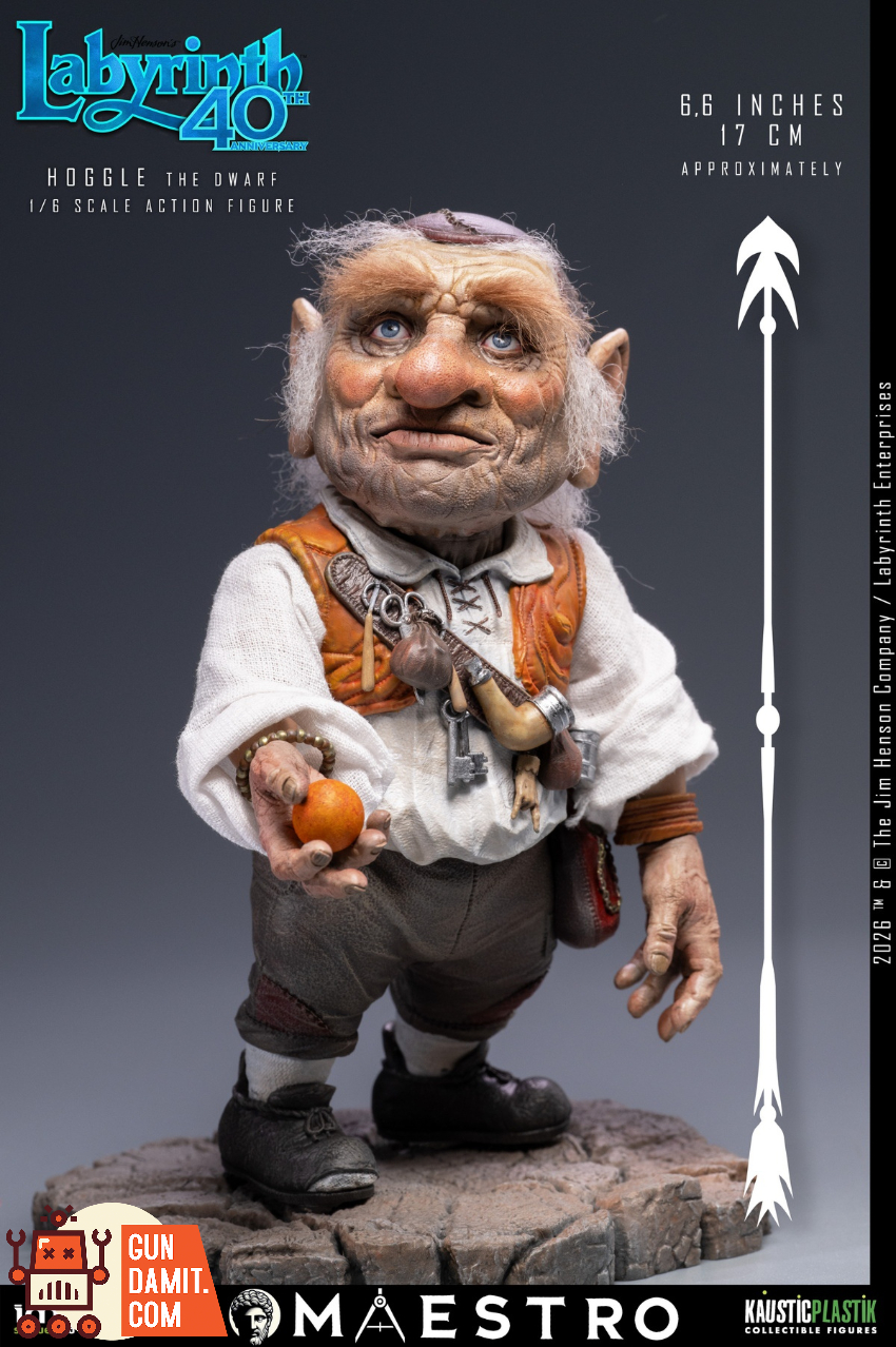 Infinite 1/6 Labyrinth 40th Anniversary The Dwarf Hoggle - View 15 Infinite 1/6 Labyrinth 40th Anniversary The Dwarf Hoggle - View 15