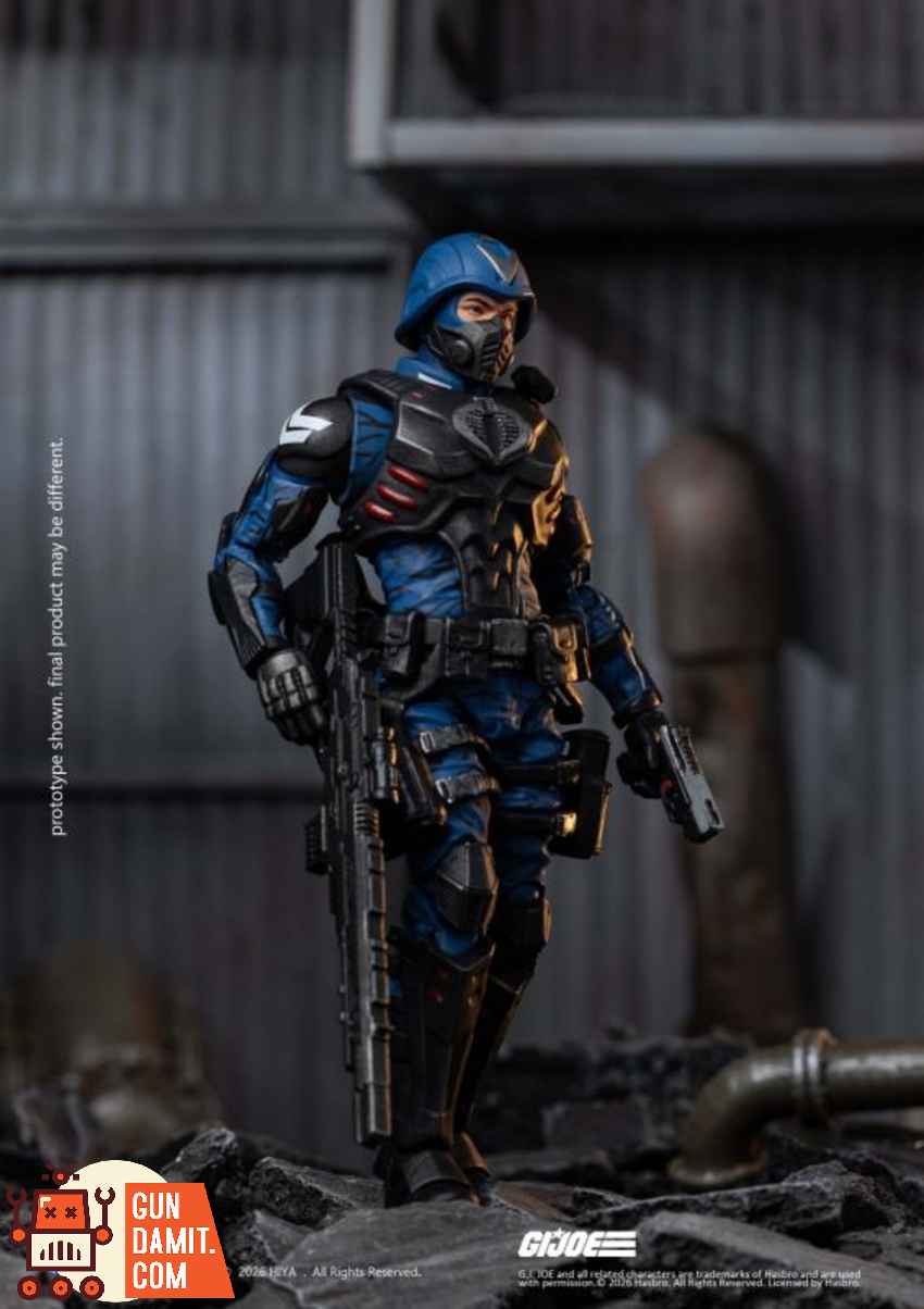 Hiya Toys 1/18 EMG0454 Exquisite Mini G.I.JOE Cobra Trooper - View 5 Hiya Toys 1/18 EMG0454 Exquisite Mini G.I.JOE Cobra Trooper - View 5