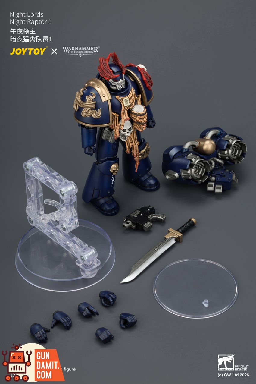JoyToy JT04698 1/18 Warhammer The Horus Heresy Night Lords Night Raptor 1 - View 9 JoyToy JT04698 1/18 Warhammer The Horus Heresy Night Lords Night Raptor 1 - View 9