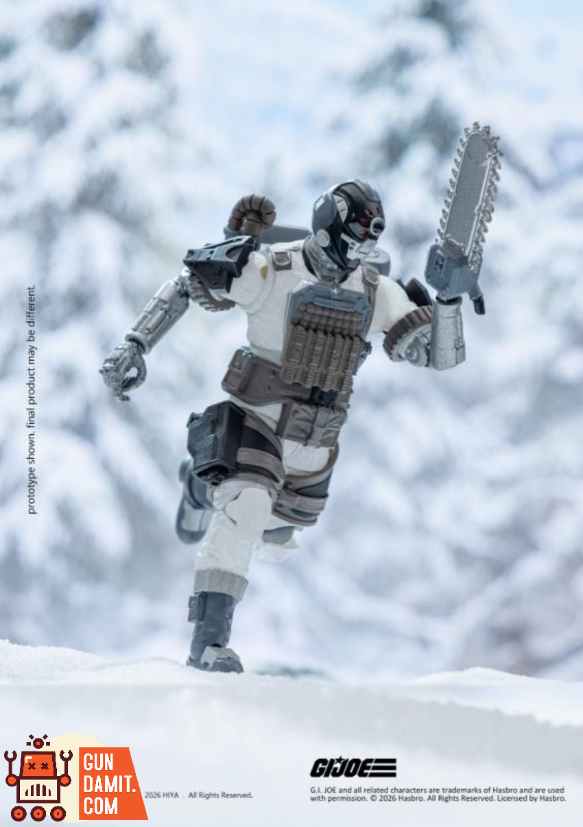 Hiya Toys 1/18 EMG0460 Exquisite Mini G.I.Joe Arctic B.A.T. - View 9 Hiya Toys 1/18 EMG0460 Exquisite Mini G.I.Joe Arctic B.A.T. - View 9