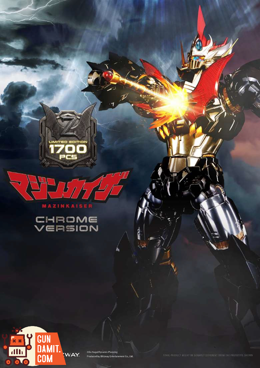 Blitzway Carbotix Mazinkaiser Chrome Version - View 2 Blitzway Carbotix Mazinkaiser Chrome Version - View 2