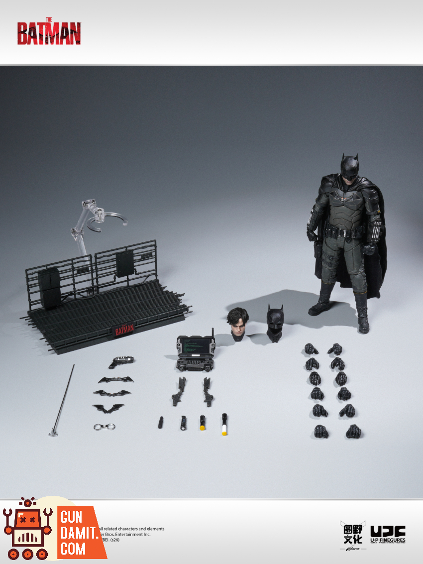 UPFinegures 1/12 The Batman 2022 Batman - View 12 UPFinegures 1/12 The Batman 2022 Batman - View 12