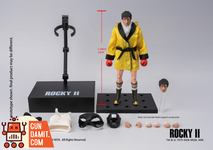 Hiya Toys 1/12 ESR0176 Exquisite Super Rocky II Rocky Balboa - View 1 Hiya Toys 1/12 ESR0176 Exquisite Super Rocky II Rocky Balboa - View 1